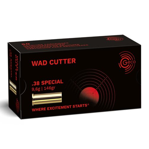 .38 special geco 146gr wad cutter