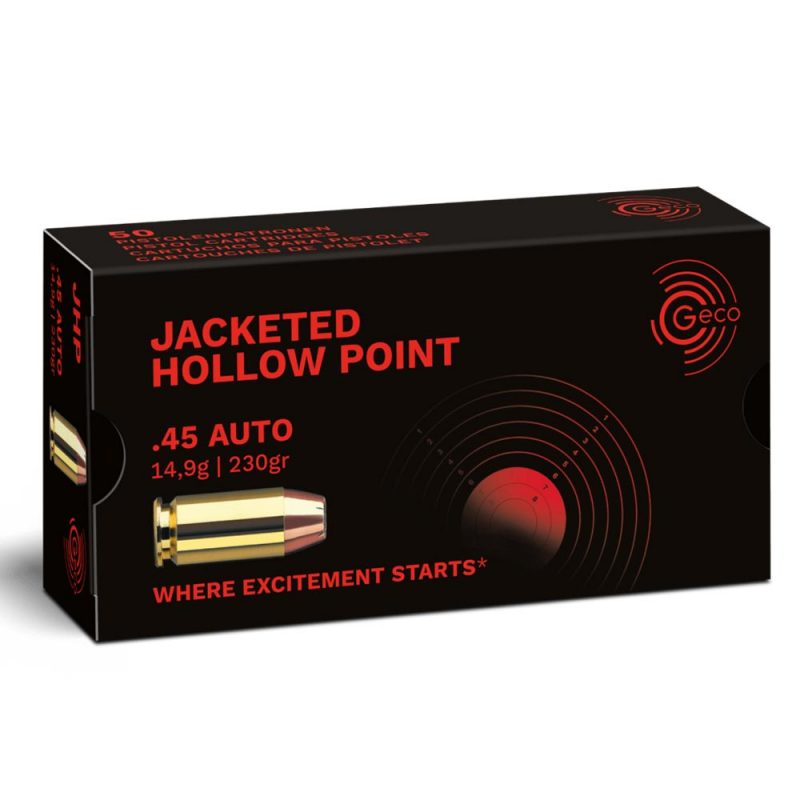 .45 acp geco 230gr jhp