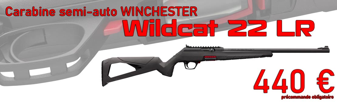 carabine semi automatique winchester Wildcat-22-LR promo armurerie martin armes dole jura dijon bourgogne franche comte besancon doubs