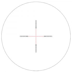 FFP Half Mil Dot Réticle