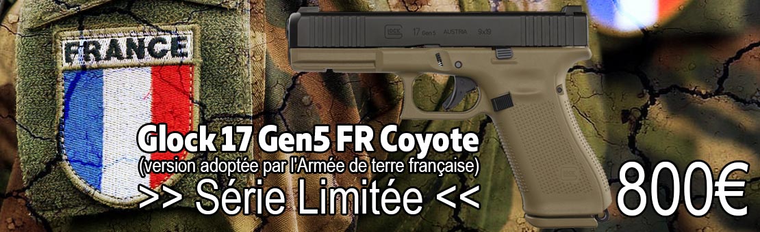 glock-17-gen5-armee coyotte promo armurerie martin armes dole jura dijon bourgogne franche comte besancon doubs