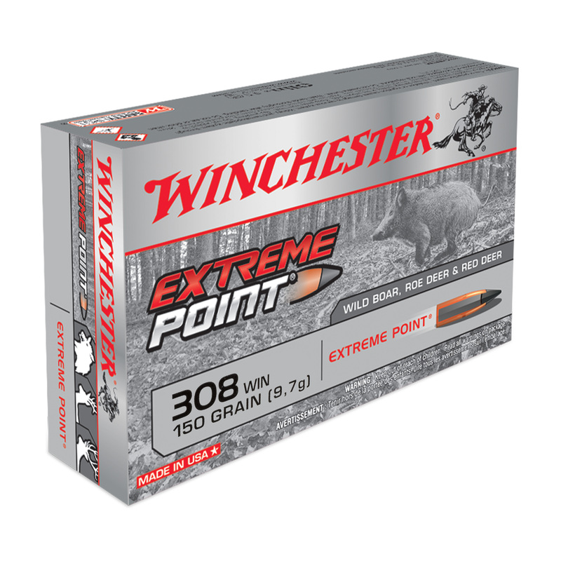 MUNITIONS WINCHESTER EXTREME POINT .308Win 150gr