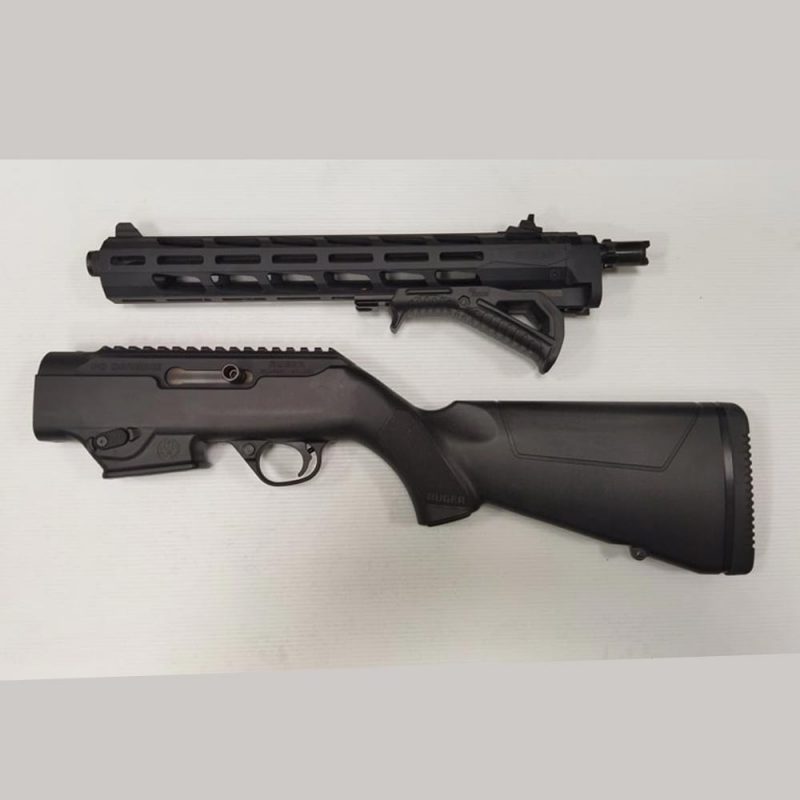 RUGER PC carbine calibre 9x19mm takedown