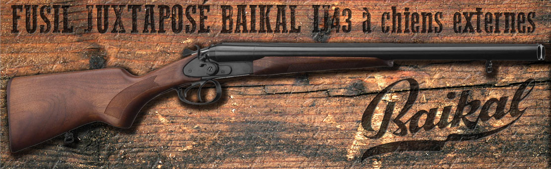 Fusil-juxtapose-Baikal-IJ43-Coach-Gun