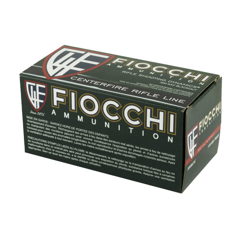 .300AAC blackout FIOCCHI Subso 200gr FMJ, subsonique