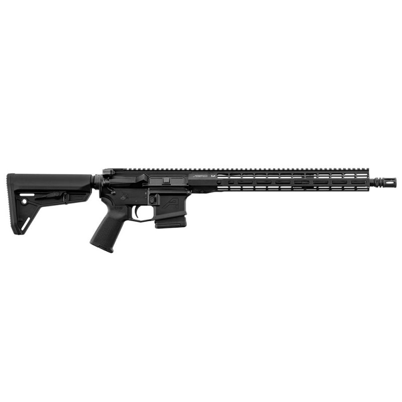 AERO-PRECISION-AR15-M4E1-noir-canon-16''-cal.-5.56, AERO PRECISION, M4E1, Black, 5.56 NATO, .223 Remington, carabine, fusil, tir sportif, tir tactique, précision, fiabilité, modularité, canon 16 pouces, garde-main M-LOK, crosse Magpul STR, Mil-Spec, fabrication USA.