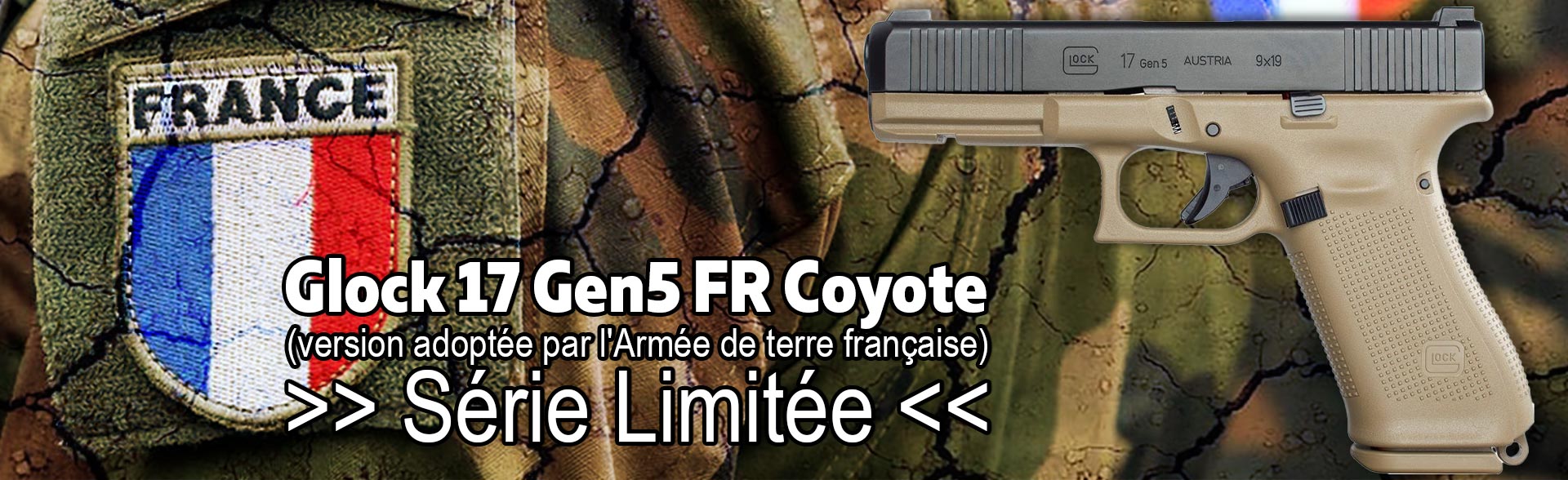 L'armurerie MARTIN ARMES Située À BANS Proche De Dole Dans Le Jura - glock-17-gen5-armee