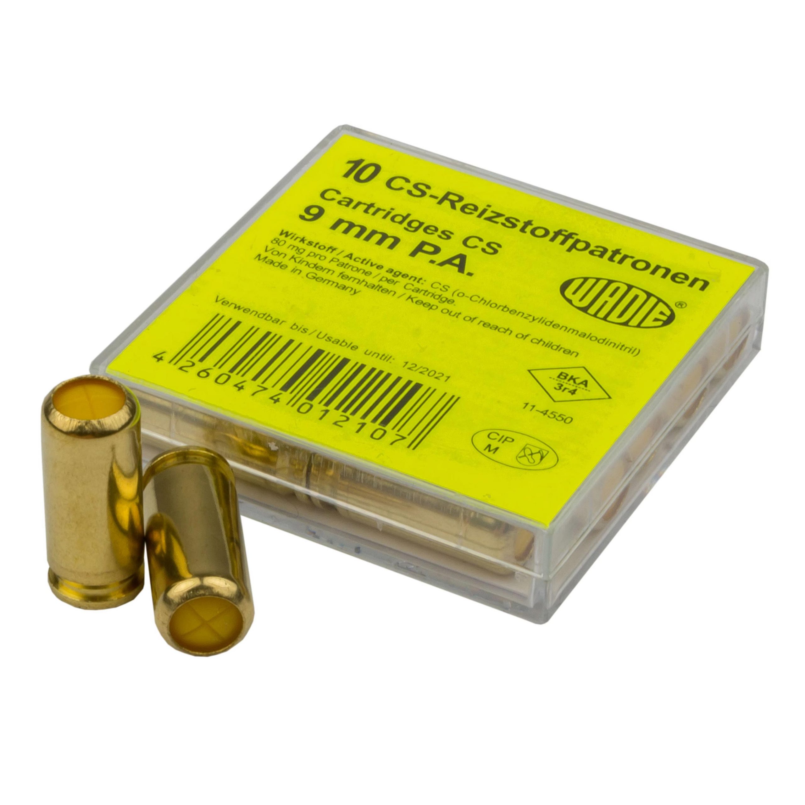 9mm pak gas cs x10