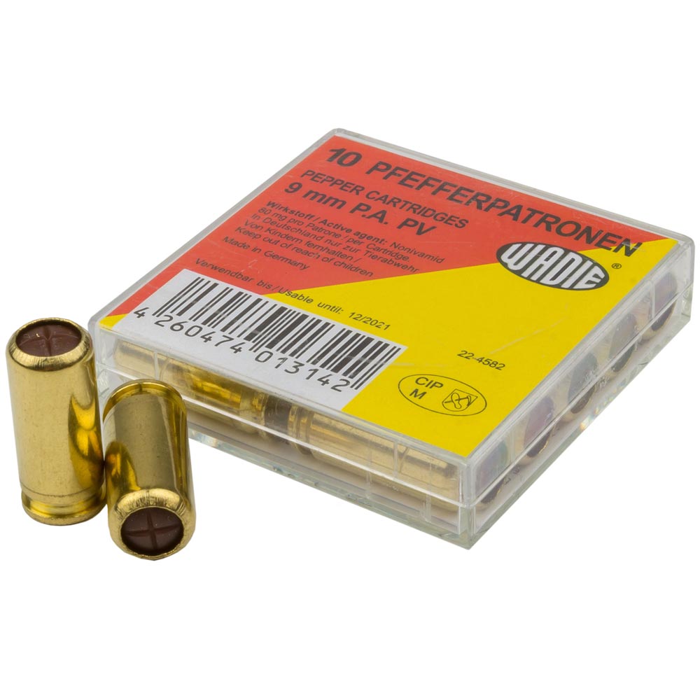 cartouches 9mm pak poivre x10