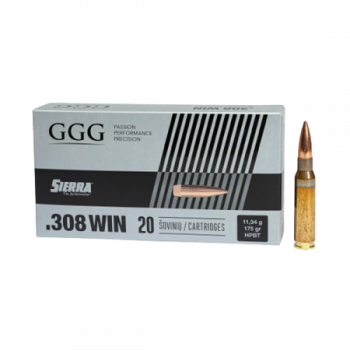 .308WIN GGG SIERRA FMJ HPTB 175GR