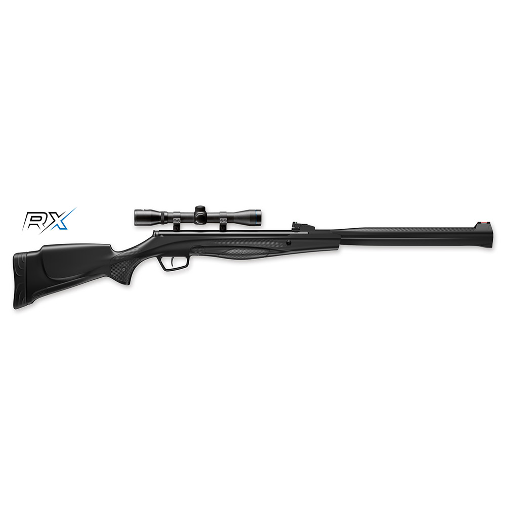 stoeger airguns rx20 s3 suppressor combo 4x32, STOEGER AIRGUNS, RX20, S3, SUPPRESSOR, Combo, 4x32, carabine à plomb, 4.5 mm, tir sportif, loisir, plinking, précision, puissance, crosse synthétique, fibre optique, modérateur de son, silencieux, détente réglable, lunette.