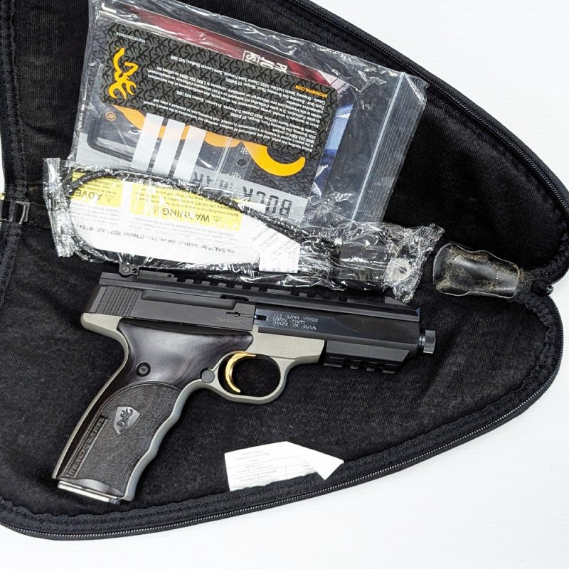 dépôt vente browning buckmark black label fileté .22lr