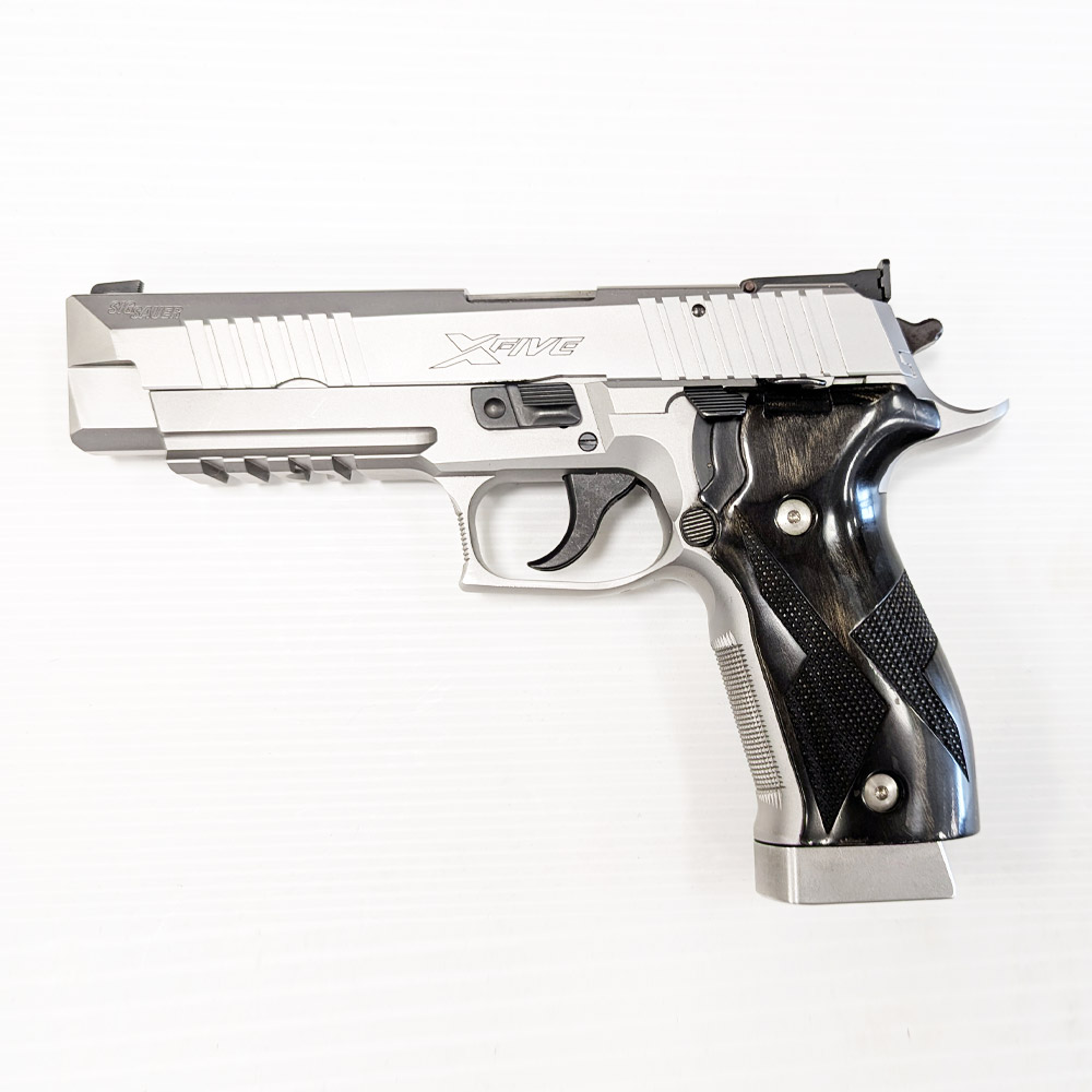dépôt vente sig sauer p226 x five 9x19mm, SIG SAUER P226 X-FIVE, P226 X-FIVE dépôt vente, pistolet SIG 9 mm, arme de tir sportif SIG SAUER, X-FIVE occasion, SIG P226 match, pistolet 9x19 mm stand