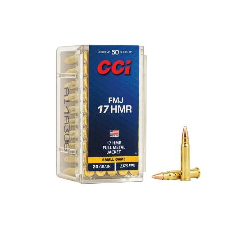 .17HMR CCI FMJ 20gr X50