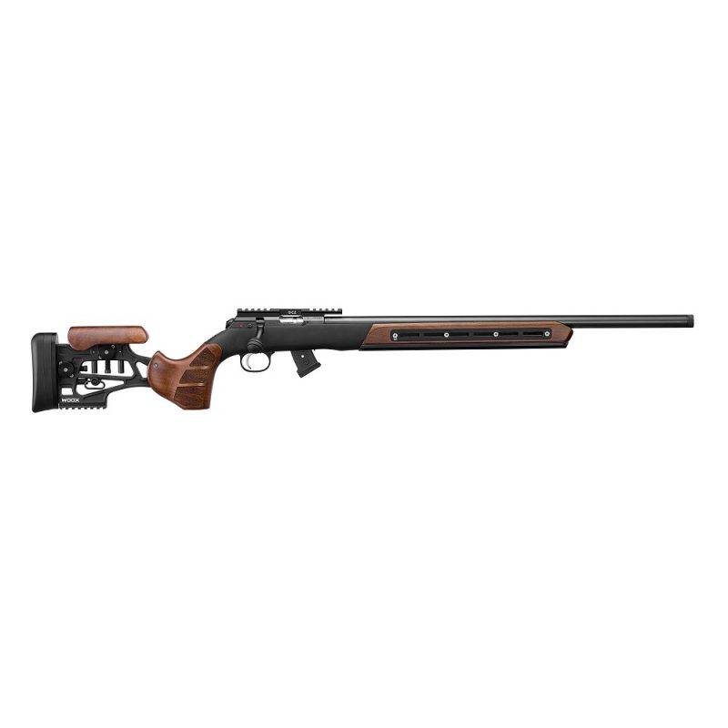 cz 457 cz 457 woox furiosa .22lr, CZ 457, WOOX Furiosa, carabine .22LR, châssis aluminium bois, tir sportif précision, carabine WOOX, carabine CZ 457 WOOX, carabine de tir, châssis M-LOK, arme de loisir précision