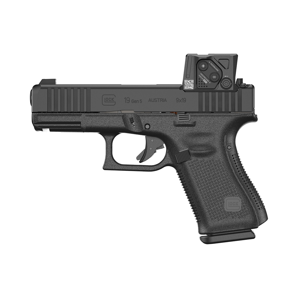 glock 19 gen5 fs a cut combo – aimpoint coa ready, glock 19 gen5, glock gen5 acut, glock a-cut combo, glock aimpoint acro, glock 19 coaready, pistolet glock 9mm, glock 19 optics ready, glock compact défense, glock tir sportif, arme de poing catégorie B