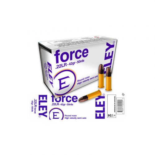 .22LR ELEY FORCE RN 42gr