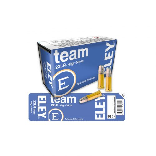 .22LR ELEY TEAM Flat Nose 40gr