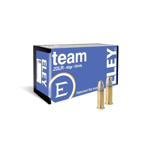 .22LR ELEY TEAM Flat Nose 40gr