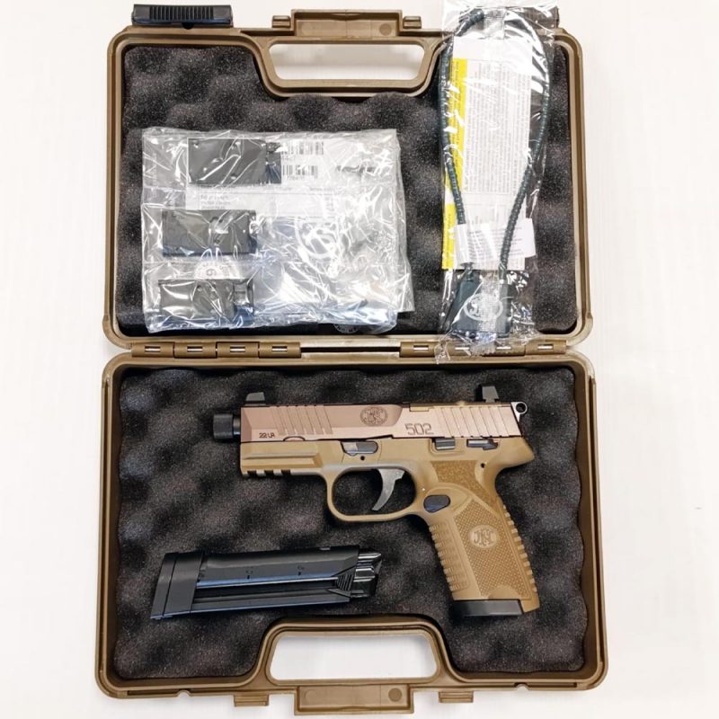dépôt vente fn 502 fde .22 long rifle