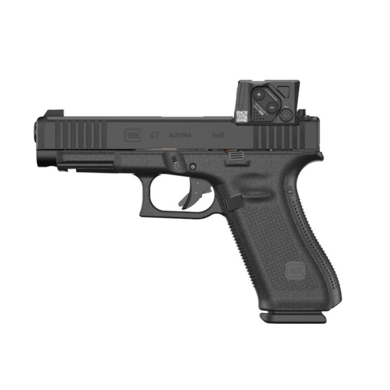 glock 47 fs a cut combo aimpoint coa, glock 47 a-cut, glock avec aimpoint, pistolet 9mm glock 47, glock full-size optique, glock 47 combo coa, aimpoint coa glock, glock 47 armurerie, glock 47 vs glock 17, pistolet tactique glock 47