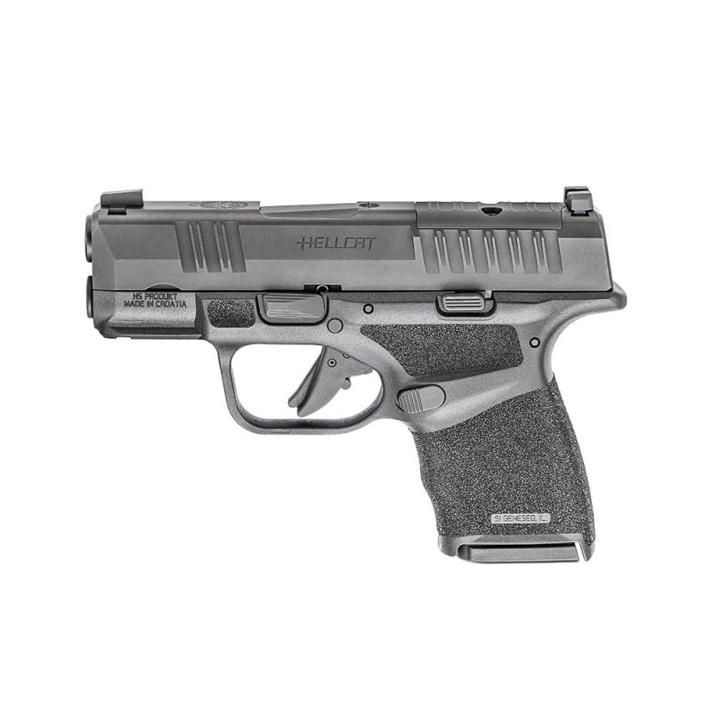 springfield hellcat osp 9x19 3'' noir 9x19, springfield hellcat, hellcat osp 9x19, micro compact optics ready, pistolet port discret, arme poing 9mm, hellcat 3 pouces, hellcat optics ready noir