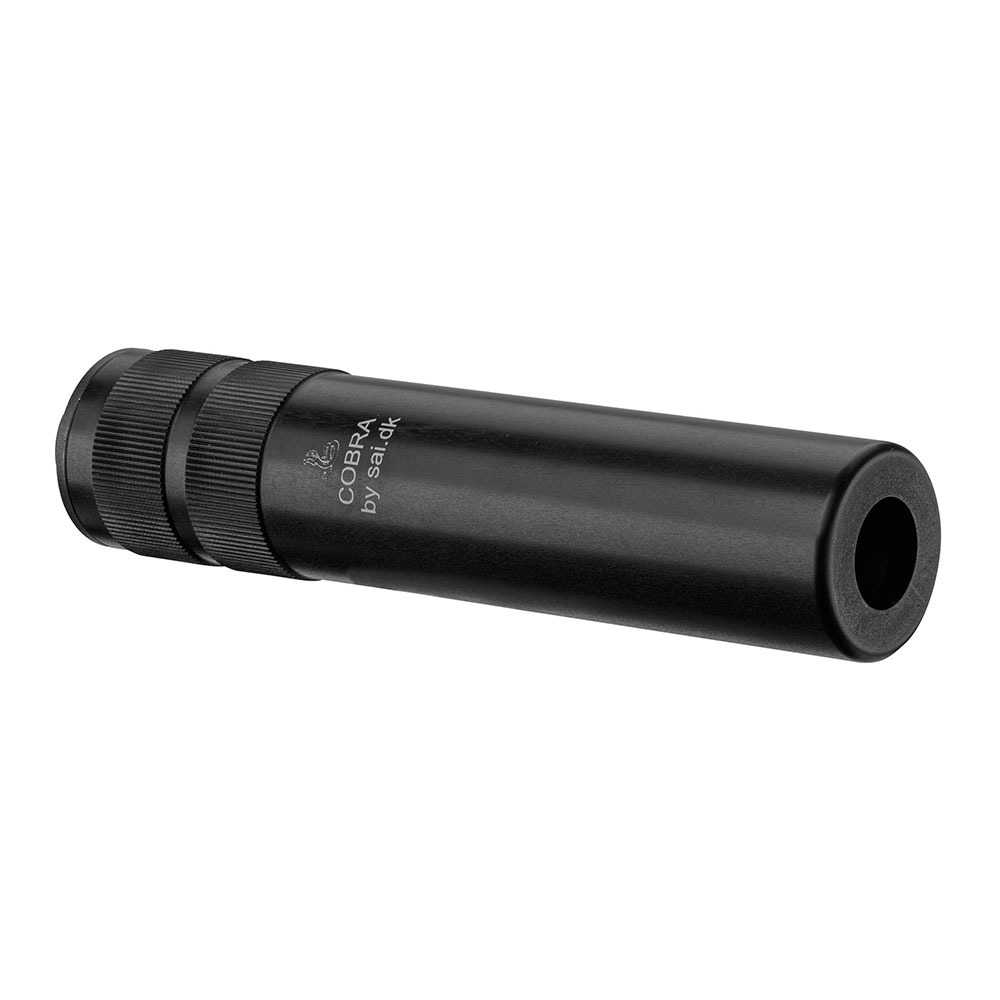 sai réducteur de son cobra direct 9x19mmm 1/2x28, SAI COBRA Direct, réducteur de son pistolet, silencer 9x19, 1/2-28, silencieux modulable, baffles interchangeables, impuls unit, silencer démontable, COBRA suppressor, silencieux aluminium acier, réduction bruit pistolet