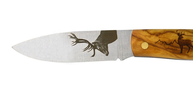 agora tec – série personnalisée 78 “cerf” lame 80mm