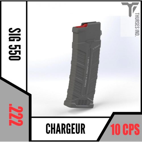 TI Chargeur SIG 550 / FASS 90 .222 bridé 10 cps Cat C
