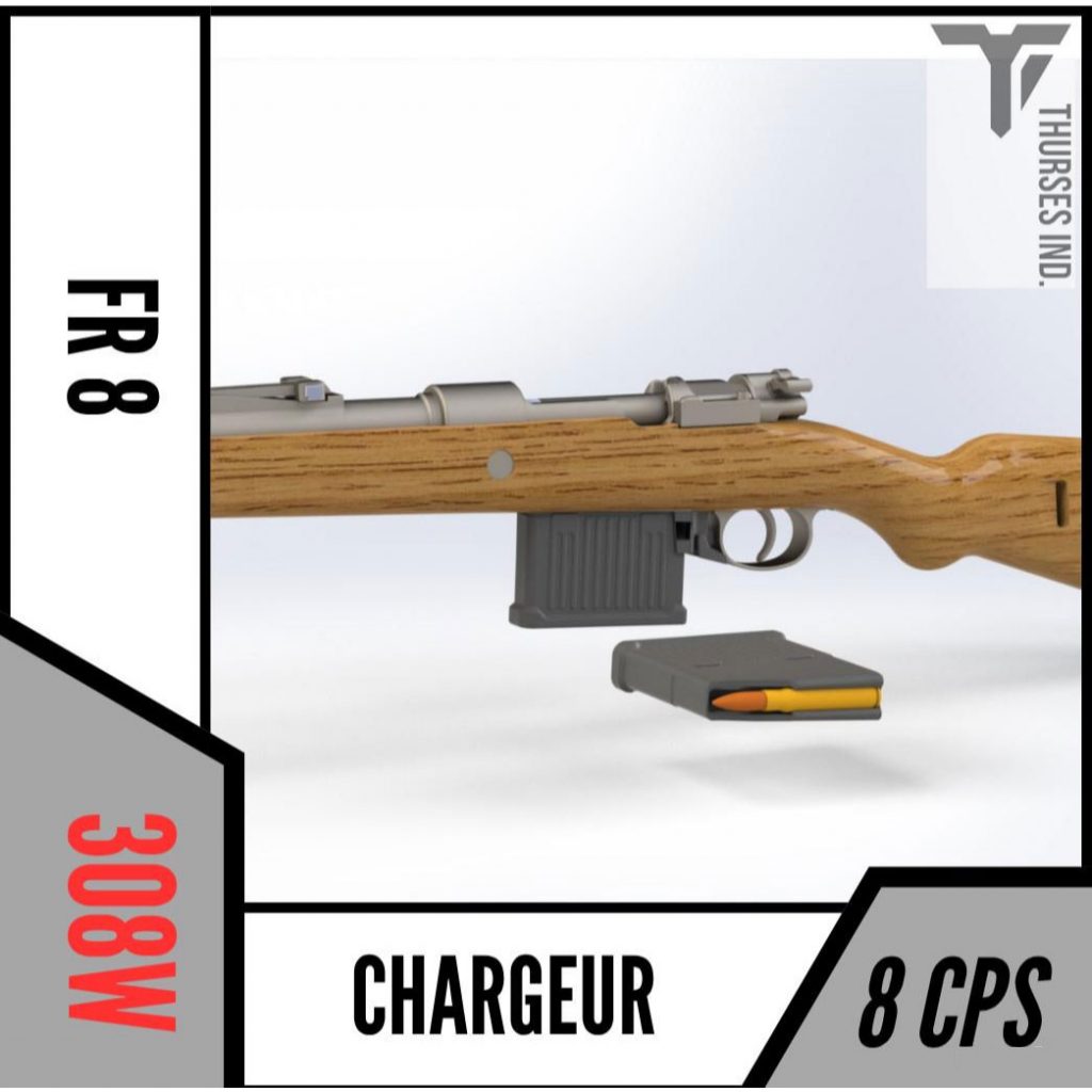 TI Conversion Chargeur MAUSER FR8 coruna 8 coups