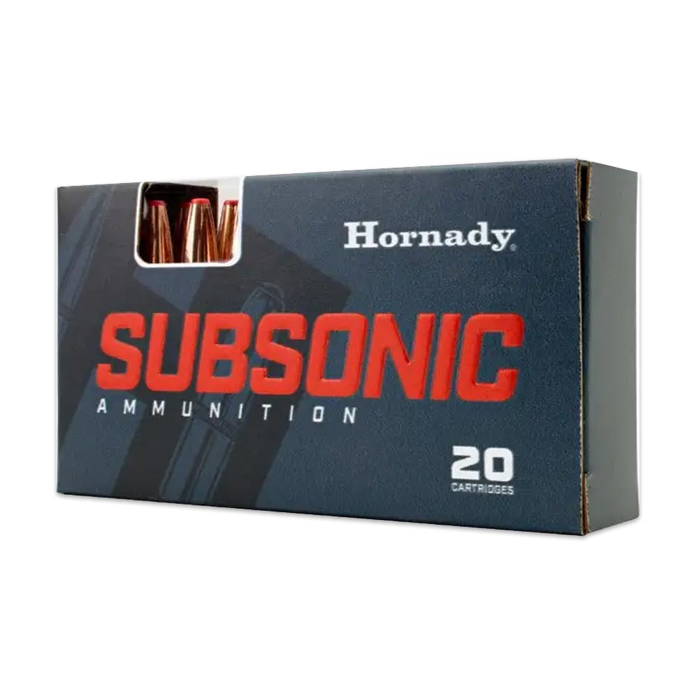 45 70 govt hornady sub x subsonic 410gr, hornady 45-70 govt subsonic, 45-70 sub-x, hornady sub-x 410gr, munition 45-70 chasse, 45-70 government subsonique, hornady flex tip, cartouches 45-70 hornady, munition grand gibier subsonique, hornady 82742
