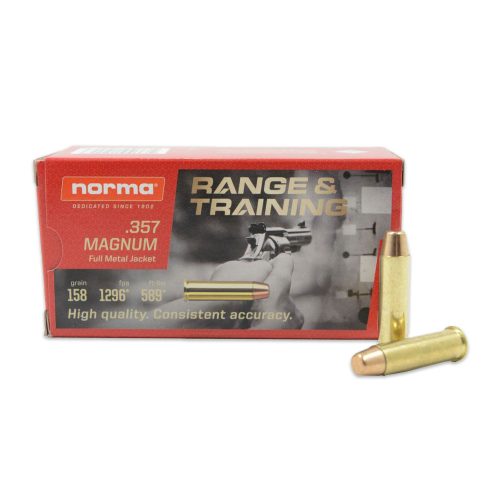 .357 Magnum NORMA 158gr FMJ
