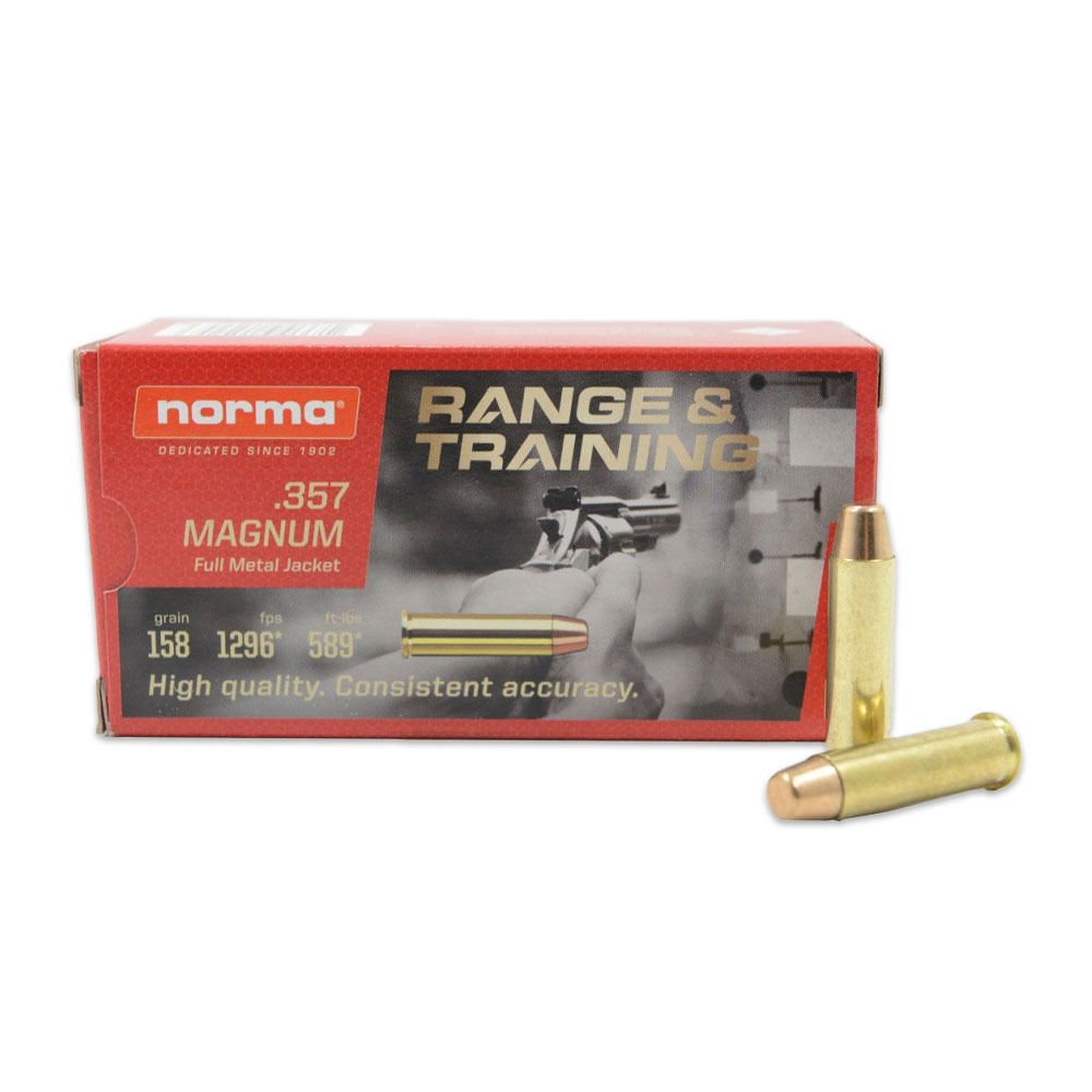 .357 Magnum NORMA 158gr FMJ