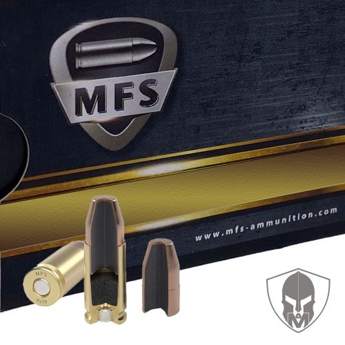 9X19 MFS 154gr FMJ FP Subsonique