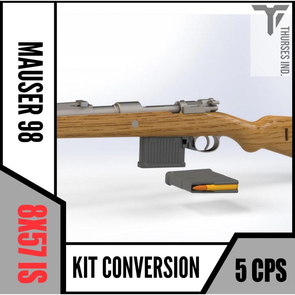 TI Conversion + Chargeur MAUSER 98/G98/K98 5 coups