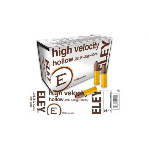 .22LR ELEY HIGH VELOCITY HOLLOW 38gr