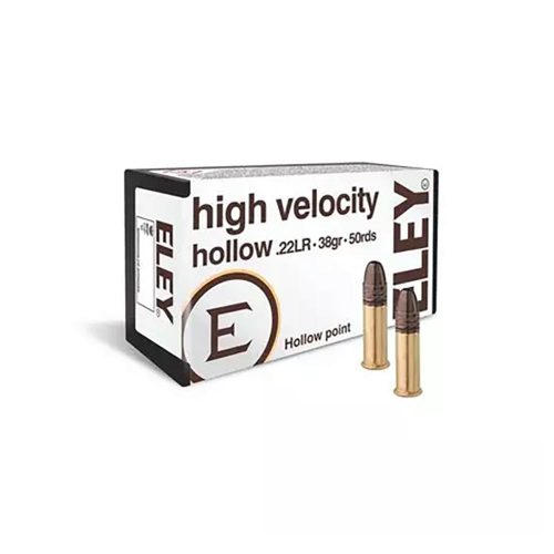 .22LR ELEY HIGH VELOCITY HOLLOW 38gr