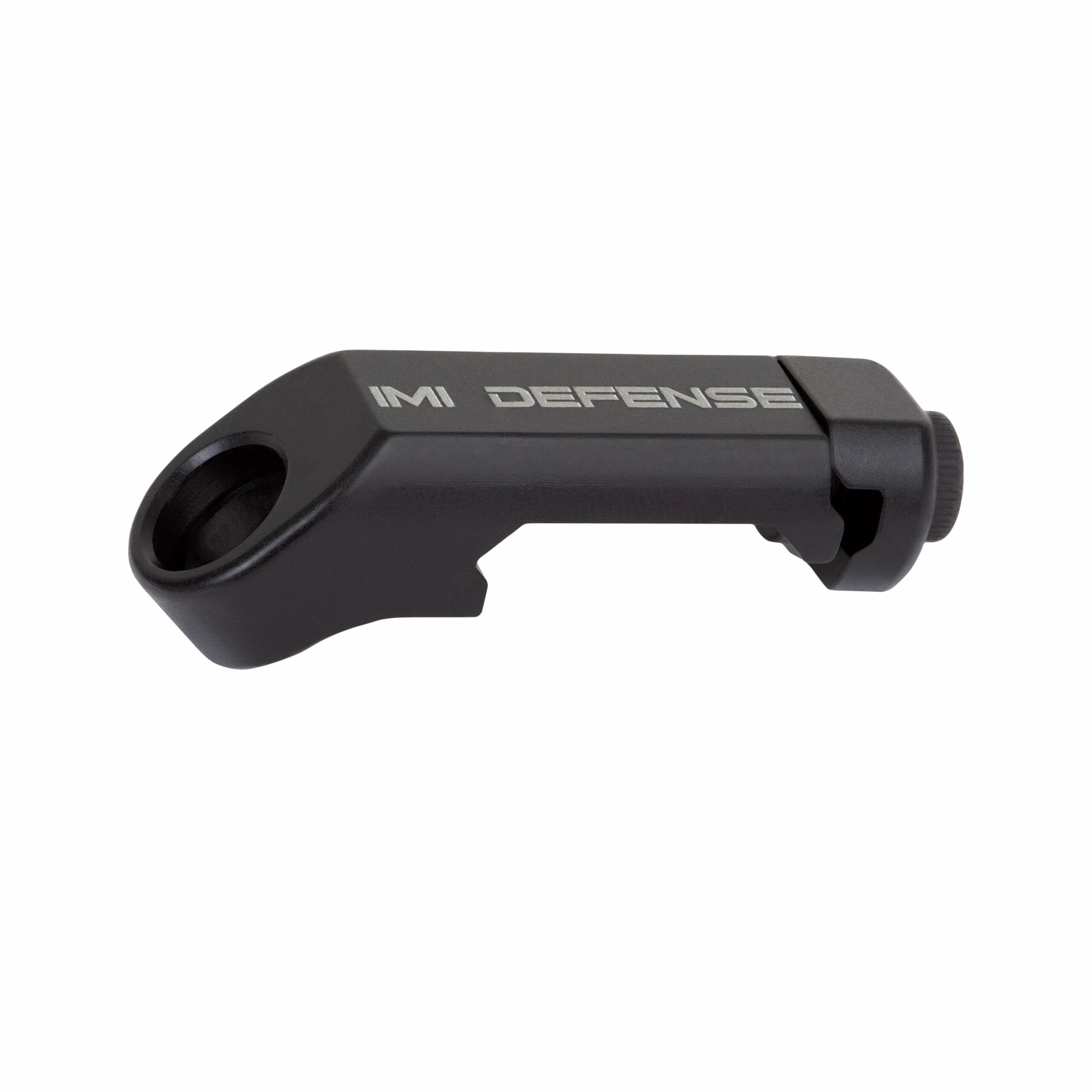 imi defense 45 degres offset qd port, IMI Defense, Attache sangle QD, Offset 45 degrés, Montage Picatinny, Accessoire tactique, Quick Detach, 12640906000, Martin Armes, Sling Swivel Port.