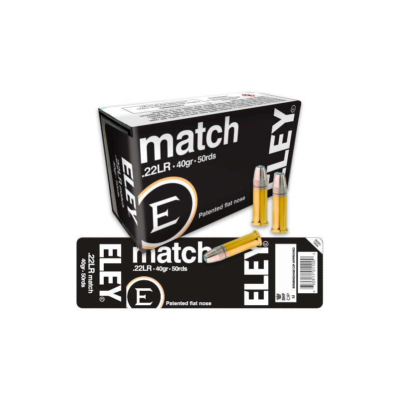 .22LR ELEY MATCH 40gr