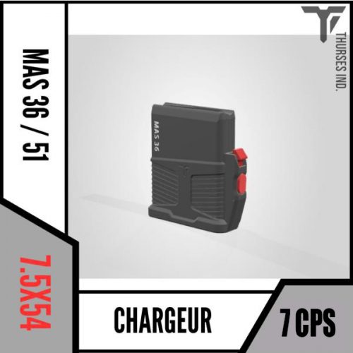 TI Chargeur MAS 36 / MAS 36/51 – 7cps