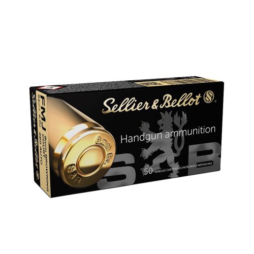 .380 Auto Sellier & Bellot FMJ 92gr