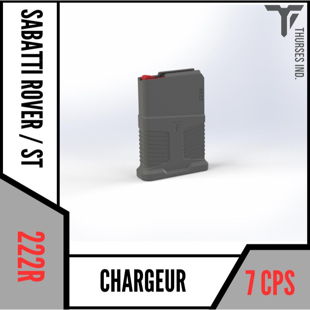 ti chargeur sabatti rover/st .222/.223rem 7cps