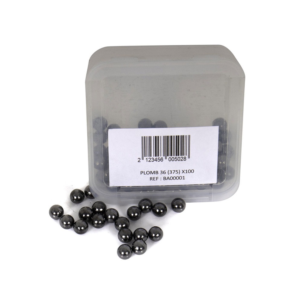BALLES RONDES BALLEUROPE Cal. .36/375 - x100