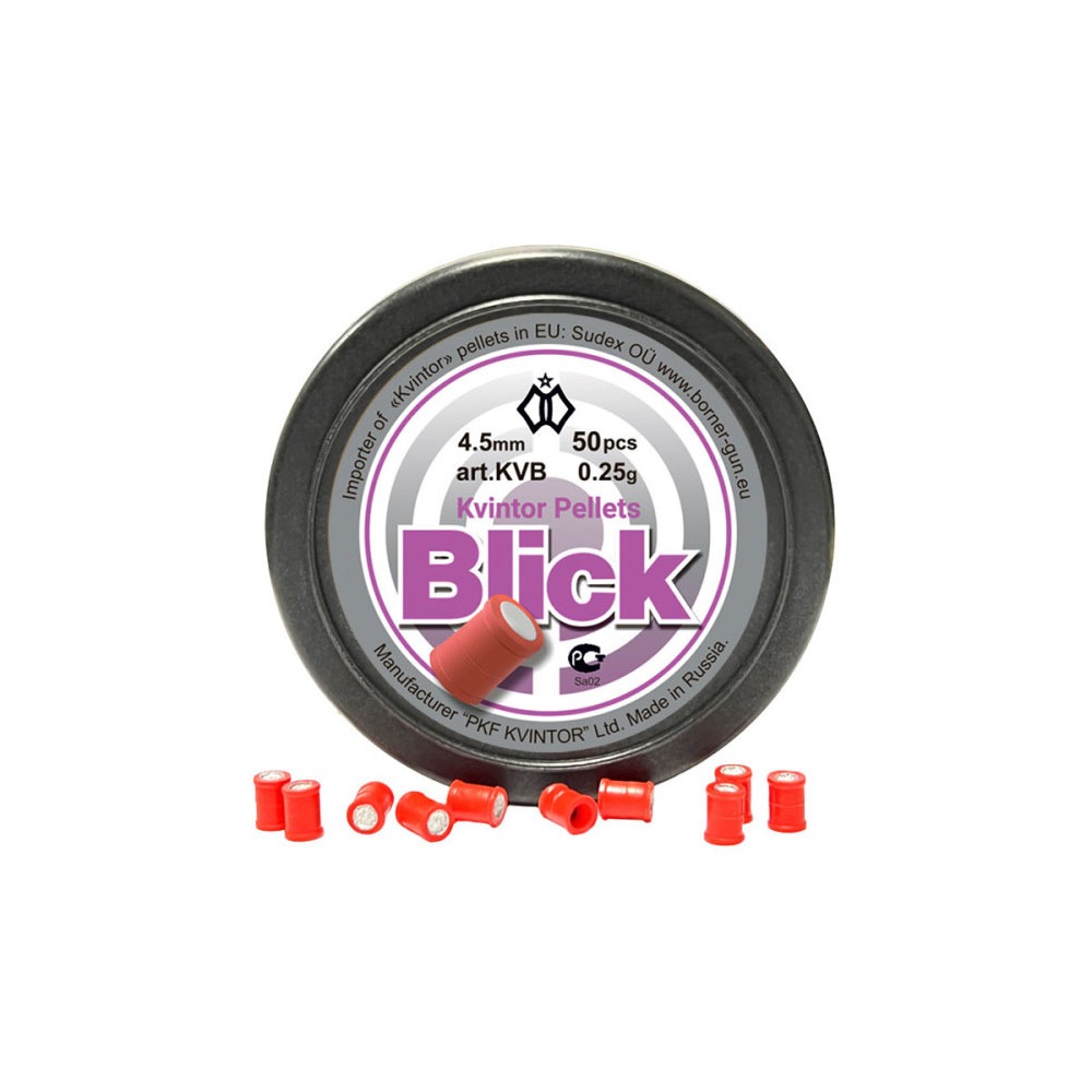 PLOMBS Kvintor 4.5MM Explosifs BLICK boite de 50