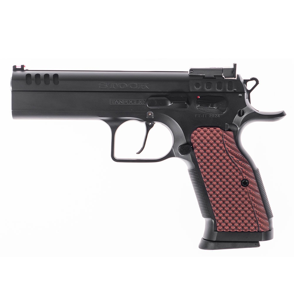 TANFOGLIO Stock 9x19 Noir – Évolution 2025
