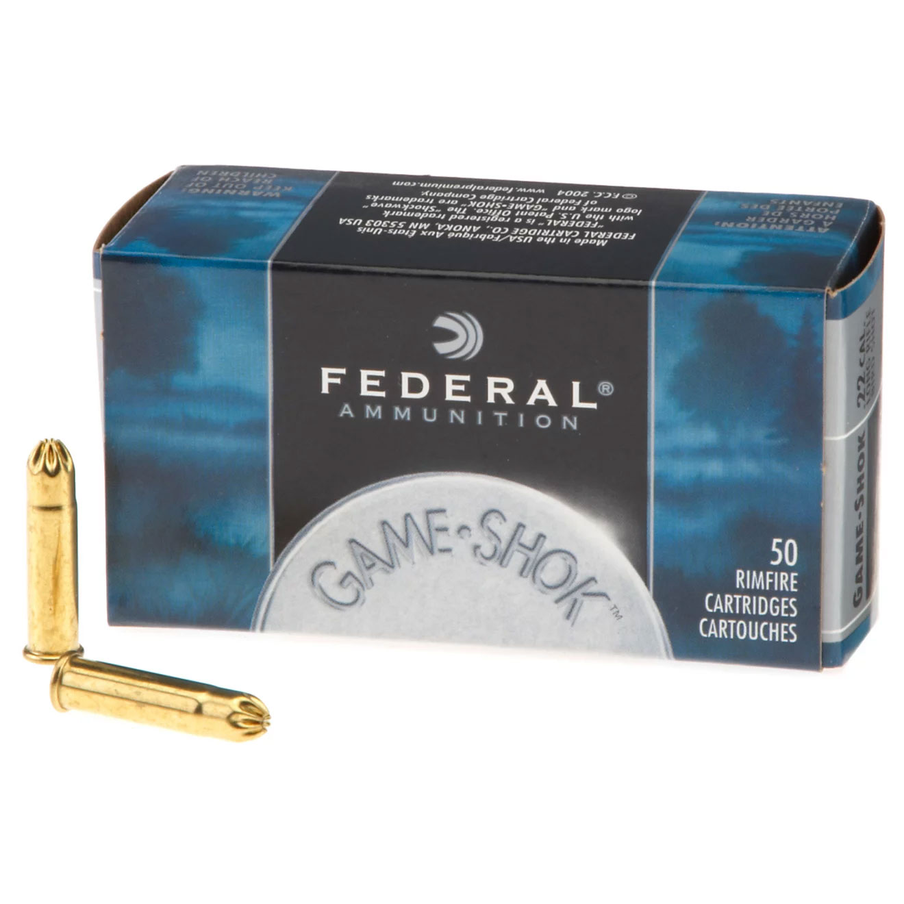 federal .22lr birdshot grenaille pb12, 22 LR Federal Birdshot, Federal Game-Shok 22lr, cartouche rat shot 22lr, plomb numéro 12, grenaille 22lr, régulation nuisibles 22lr, balle plomb 22lr lisse.