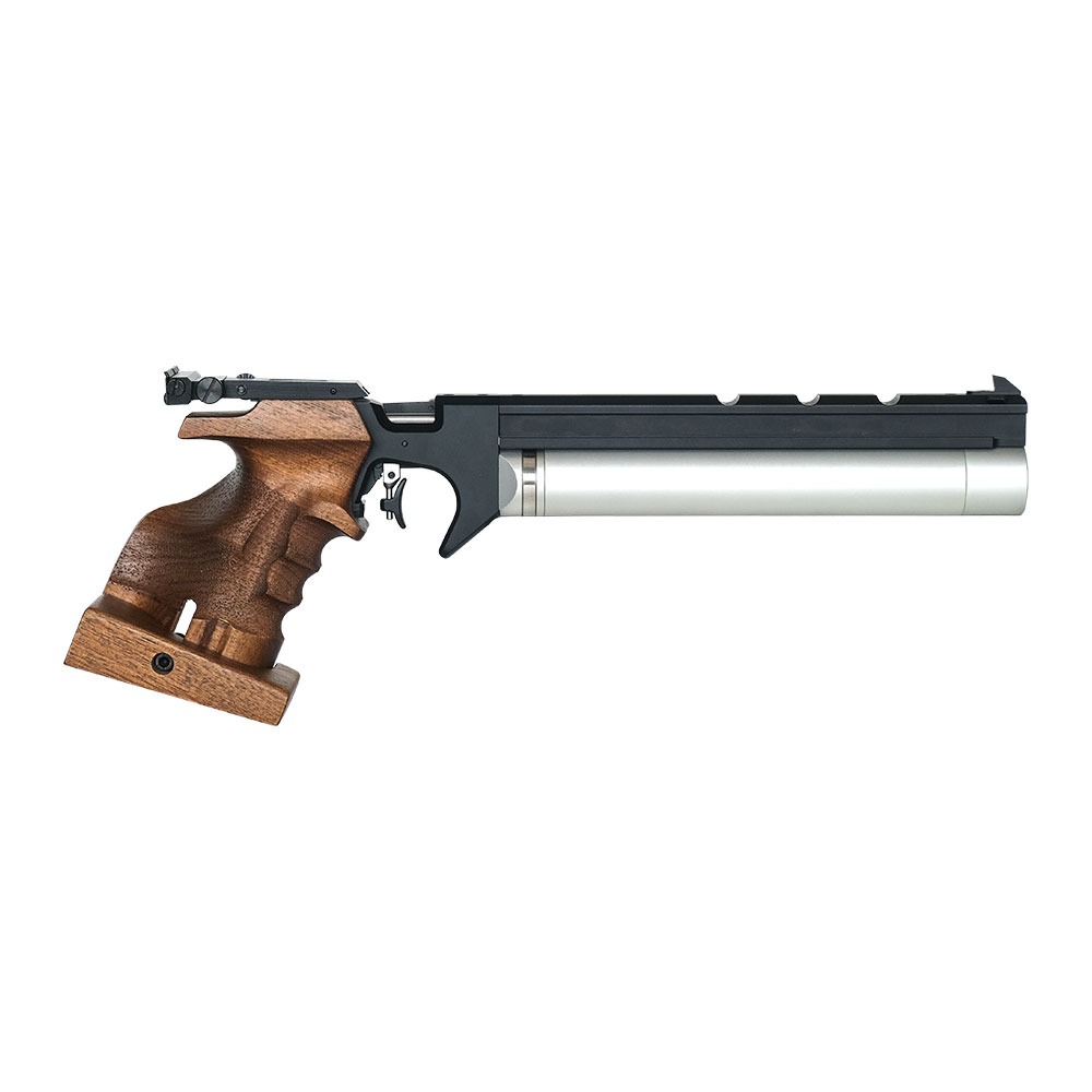 snowpeak pp20 4,5mm 7,5 joules pcp, Pistolet Snowpeak PP20, pistolet match PCP 4.5mm, arme tir sportif 10m, pistolet air comprimé compétition, Snowpeak PCP 7.5 joules, pistolet poignée anatomique.