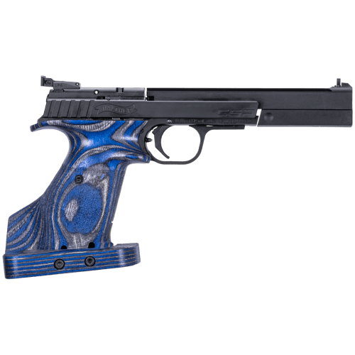 WALTHER CSP EXPERT BLUE ANGEL CAL 22LR, 10 COUPS, POIGNEE ANATOMIQUE