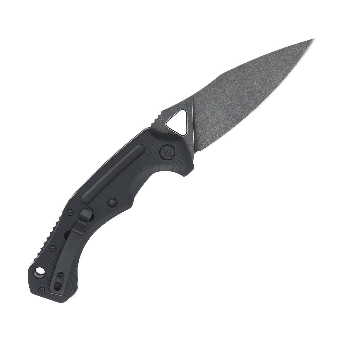 Couteau Pliant Cobratec Ryker - G10 Noir et Lame D2 (CBBAFRYK)
