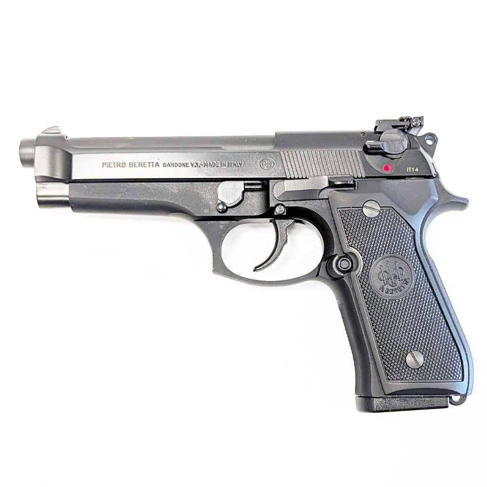 Beretta 92FS occasion, pistolet Beretta 9mm, dépôt vente Beretta 92FS, arme de poing occasion 9x19, Beretta visée LPA, Beretta fabrication italie, pistolet 9mm parabellum.